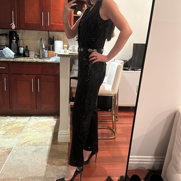 Full sequin jumpsuit the Kooples size small - Picture 4 of 16